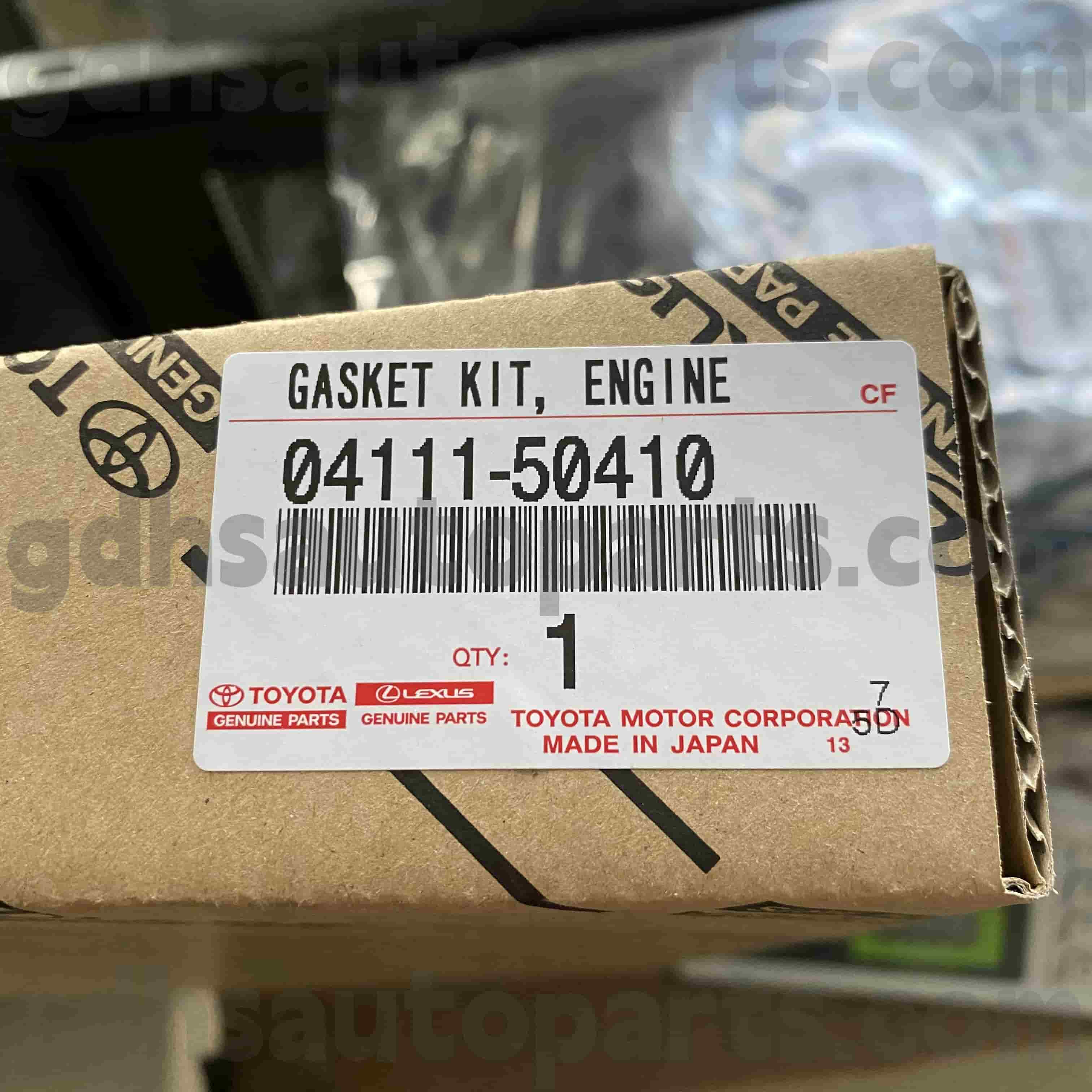 04111-50410 டொயோட்டா உண்மையான பாகங்கள் இயந்திரம் நிலக் குரூசருக்கான கிட் கிட்