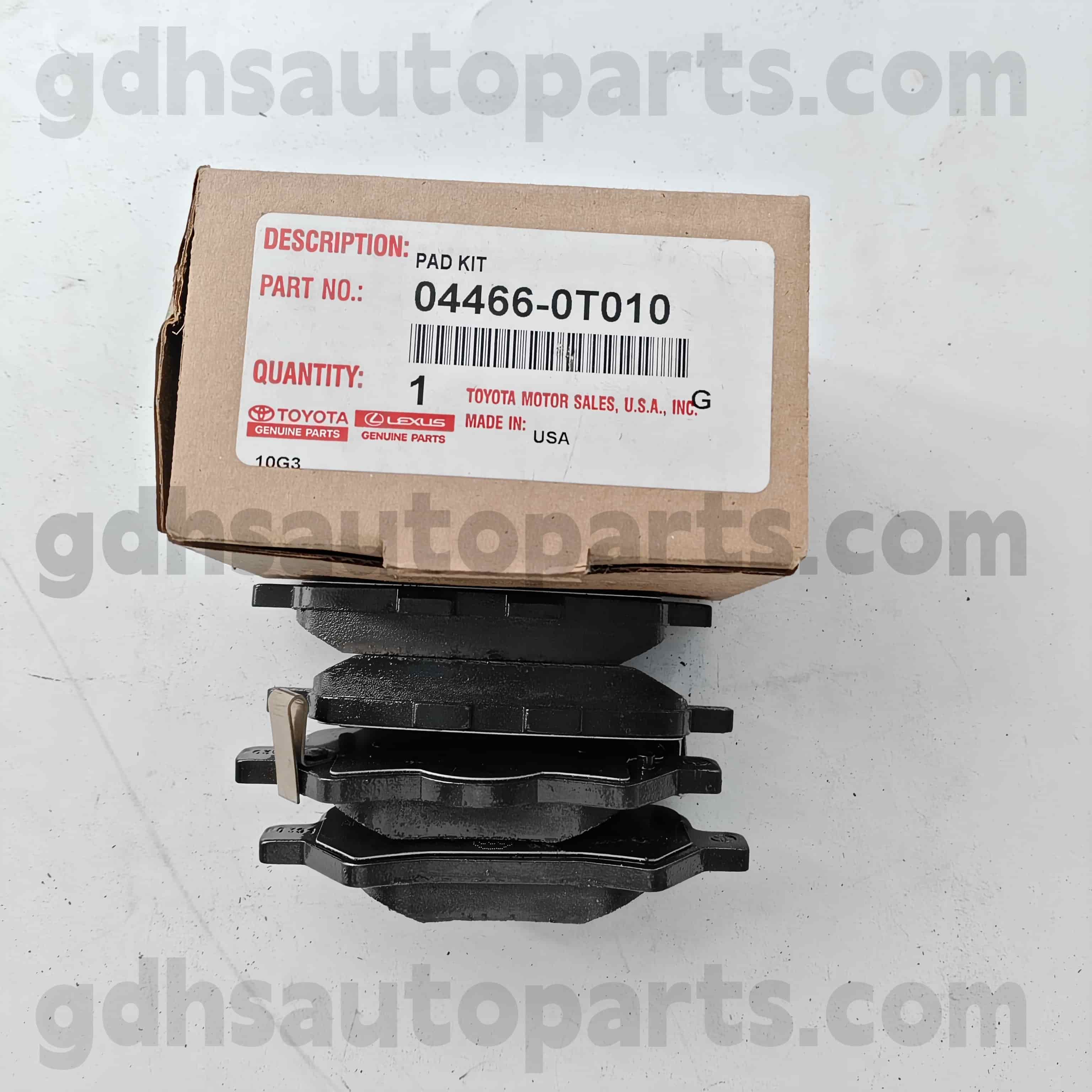 04466-0T010 டொயோட்டா உண்மையான பாகங்கள் வென்சா சேஸ் எண். Agv1#