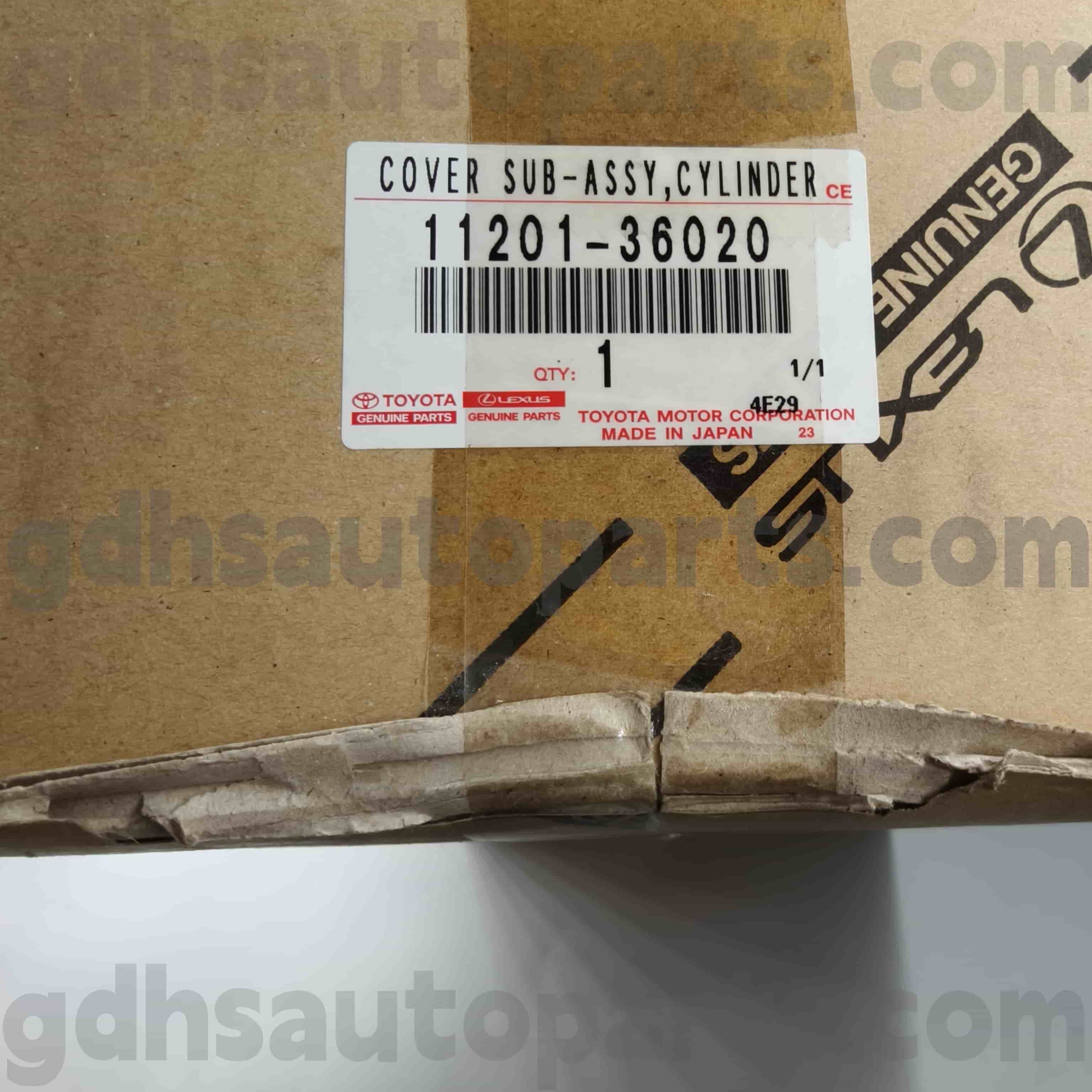 11201-36020 டொயோட்டா உண்மையான பாகங்கள் ஹாரியர்/ஹைப்ரிட், RAV4, லெக்ஸஸ் ES350/300H சேஸ் எண் AYH30 க்கான வால்வு கவர்