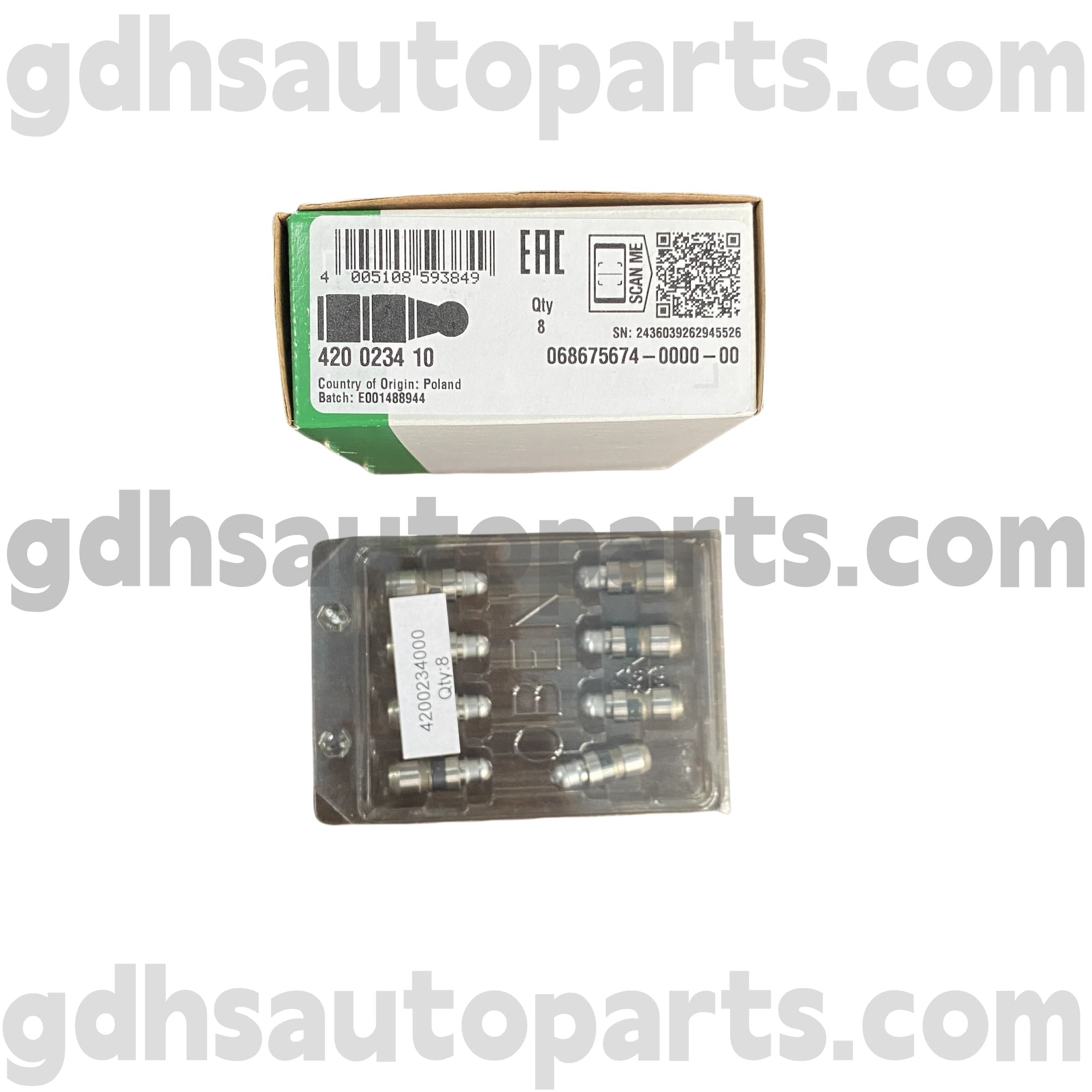 ரேஞ்ச் ரோவர் எவோக்கிற்கான 4200234100 ஷேஃப்லர் இனா வால்வு லிஃப்டர், லேண்ட் ரோவர் டிஸ்கவரி ஸ்போர்ட் ஓ இல்லை. LR004168