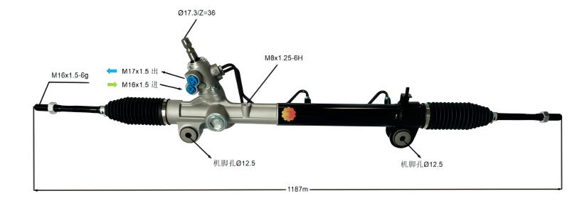 44200-08040 ஆட்டோமோட்டிவ் ஸ்டீயரிங் கியர்