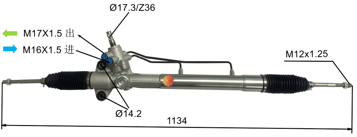 44200-BZ010 ஆட்டோமோட்டிவ் ஸ்டீயரிங் கியர்