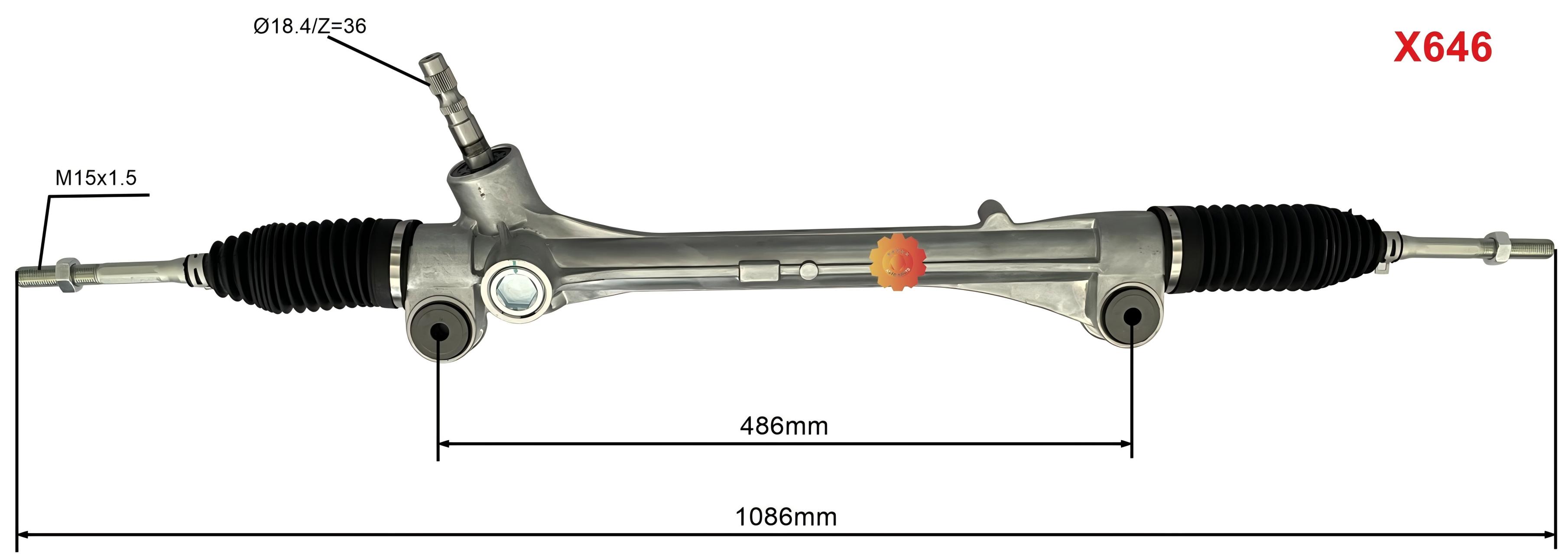 45510-06041 ஆட்டோமோட்டிவ் ஸ்டீயரிங் கியர்
